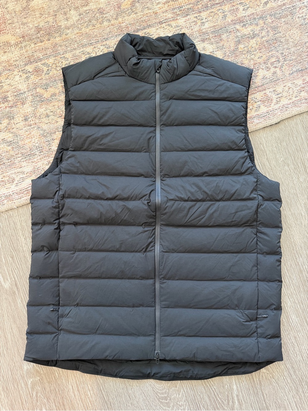 lululemon Navigation Down Puffer Vest Black Men’s Medium Full Zip